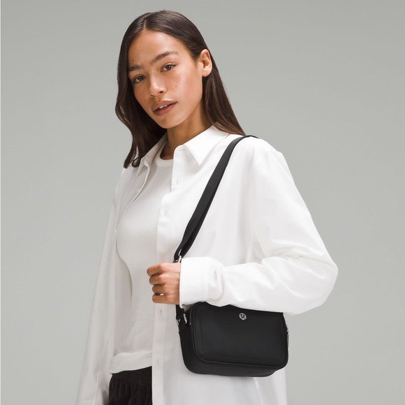 lululemon athletica Handbags - Lululemon Black Crossbody Bag